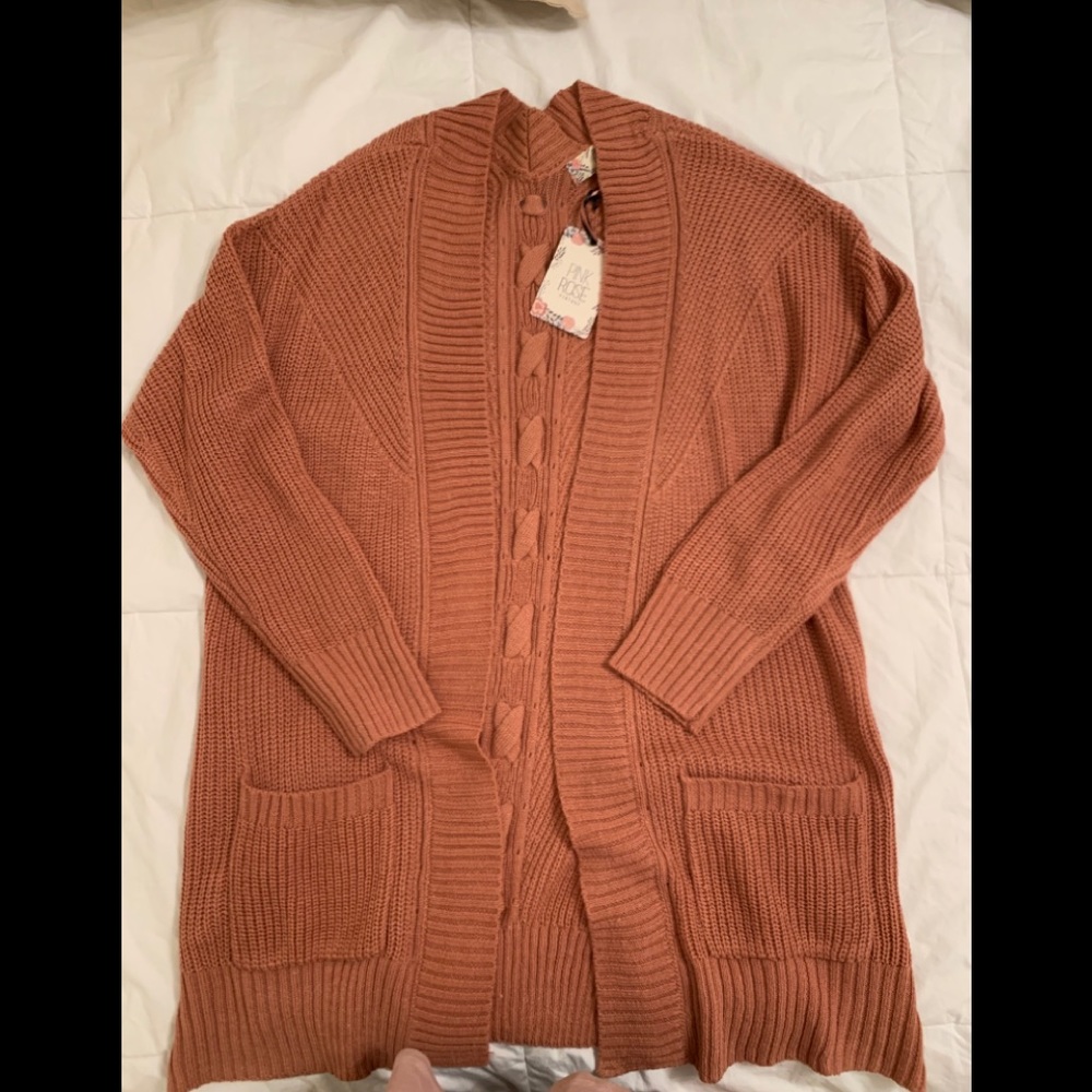 Pink Cardigan